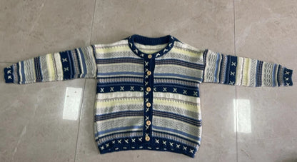 Dames cardigan avec motif unique Chic und Stil