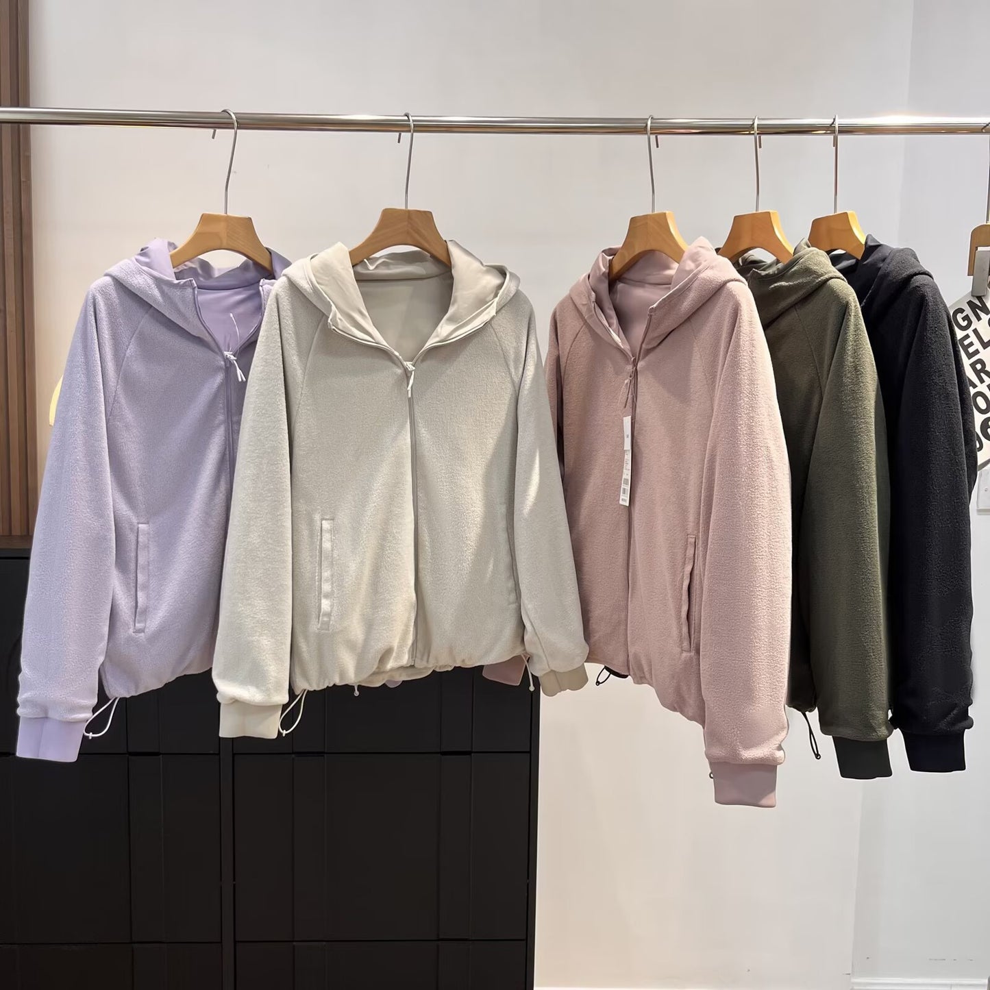 Veste polaire fonctionnelle pour femmes avec capuche Chic & Stil