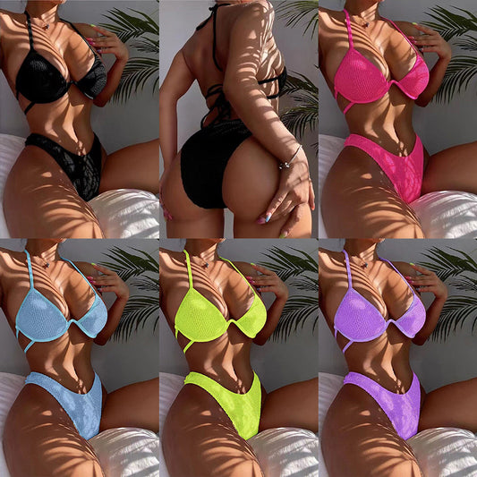 Bikini triangle pour femmes avec structure et bretelles réglables Chic und Stil