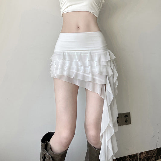 Femmes Robe de chaussette froncée volumineuse Chic und Stil
