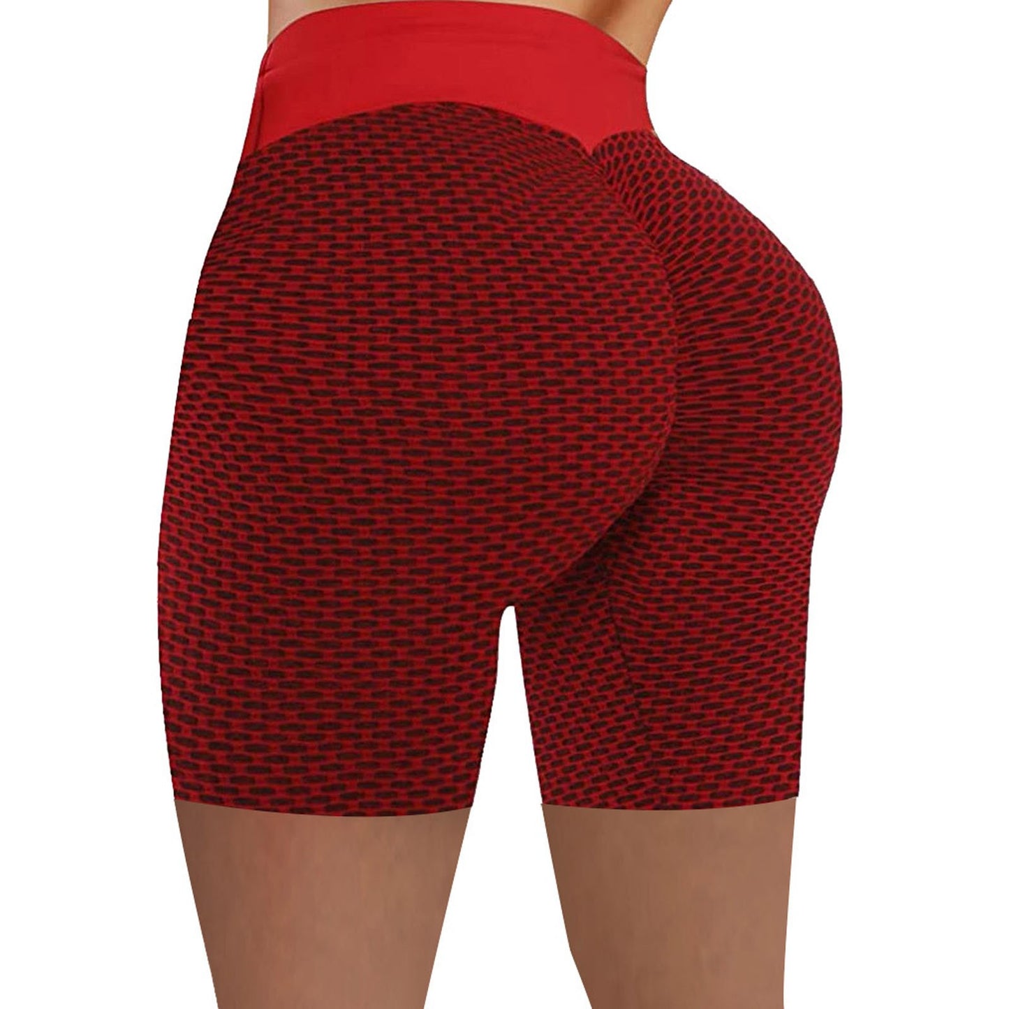 Shorts de compression sportive pour femmes avec taille haute et matériau respirant Chic und Stil