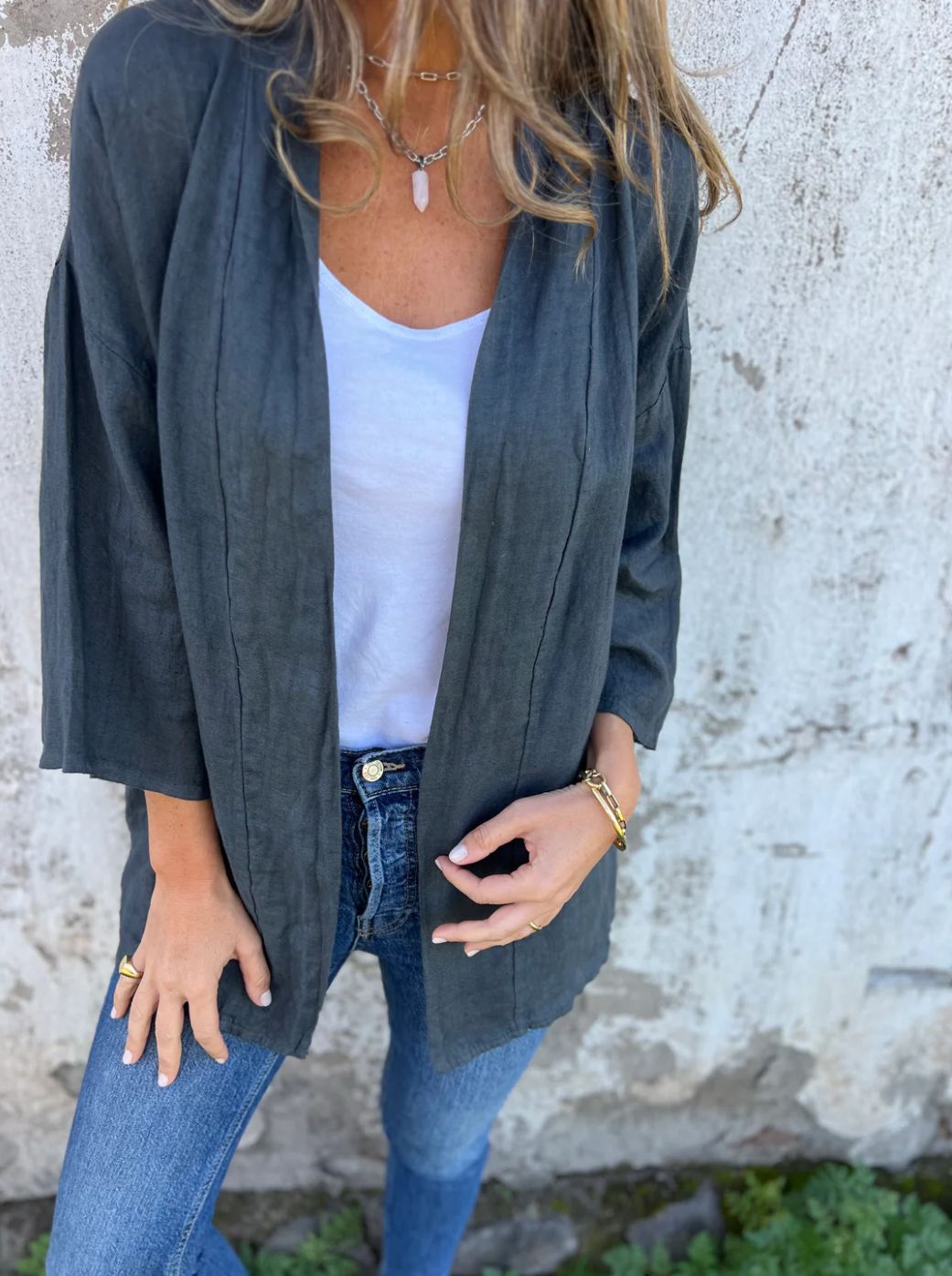 Ladies Lightweight and Airy Summer Jacket Chic and Style