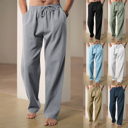 Comfortable leisure pants for men with elastic waistband Chic and Style