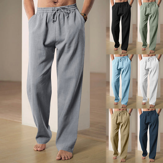 Comfortable leisure pants for men with elastic waistband Chic and Style