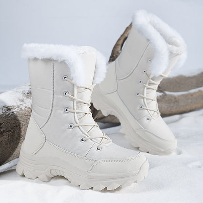 Bottes d'hiver pour dames avec doublure intérieure isolante et semelle profilée antidérapante Chic und Stil