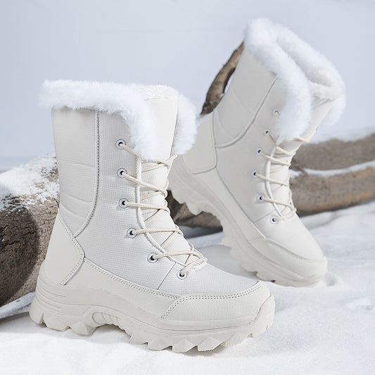 Bottes d'hiver pour dames avec doublure intérieure isolante et semelle profilée antidérapante Chic und Stil