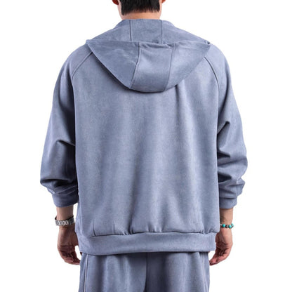 Dames Fleece-Hoodie avec une pratique fermeture éclair sur le devant et une coupe confortable Chic und Stil