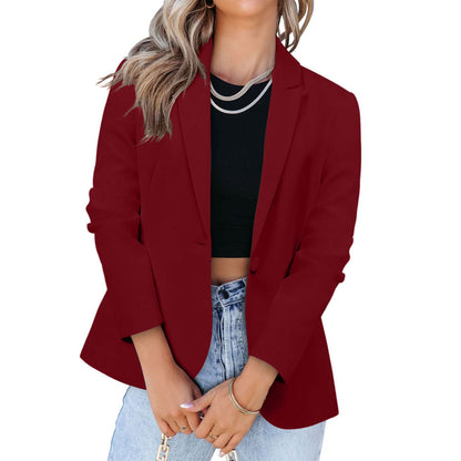 Dames Blazer élégant avec une coupe moderne et des poches pratiques Chic und Stil