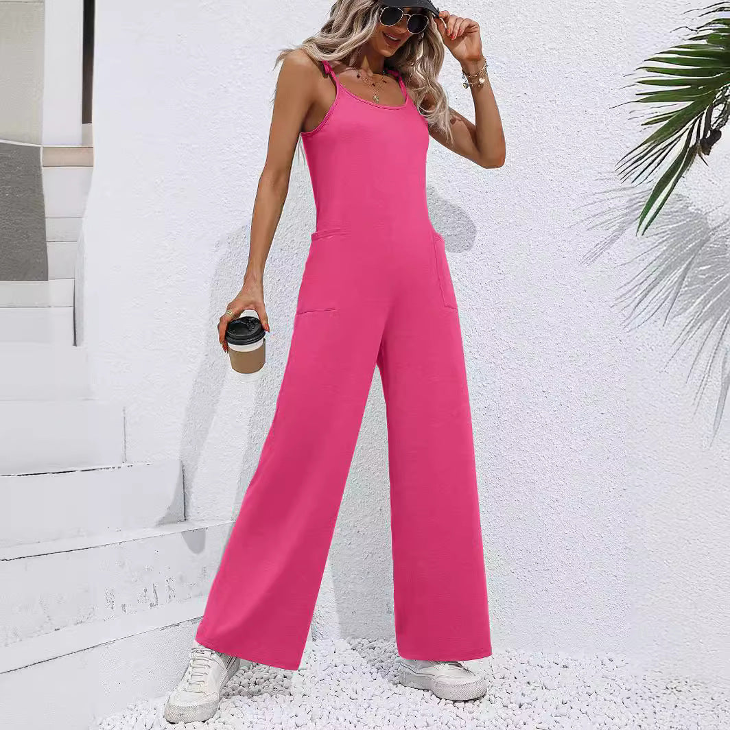 Dames Combinaison décontractée avec une coupe à talons hauts et des poches pratiques Chic und Stil