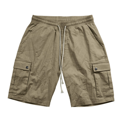 Shorts Cargo pratiques pour hommes avec une taille élastique et des poches polyvalentes Chic und Stil