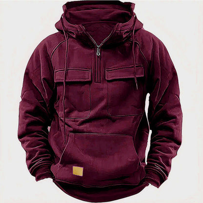 Veste à capuche pratique et chaude pour hommes avec poches Chic und Stil