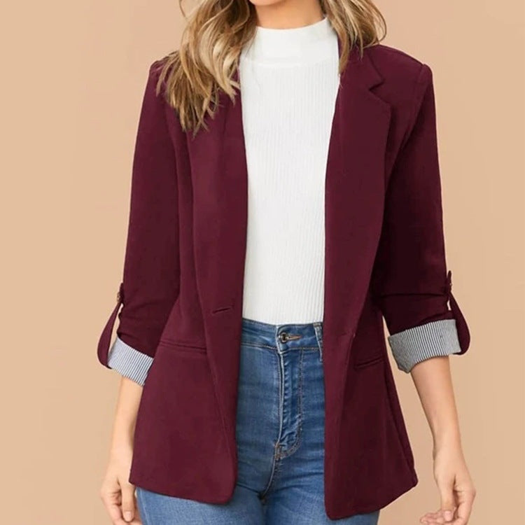 Blazer à la mode pour dames avec doublure intérieure chic Chic und Stil