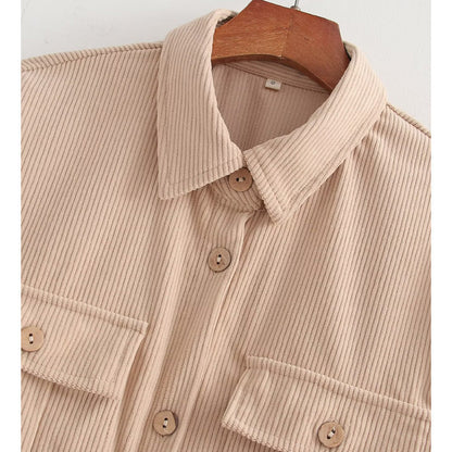 Chemise utilitaire pour dames avec poches appliquées et tissu texturé Chic und Stil