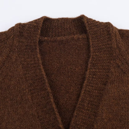 Dames cardigan moelleux avec boutons Chic und Stil