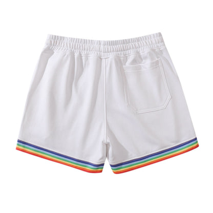 Chic and Style women's sporty leisure pants with colorful striped design