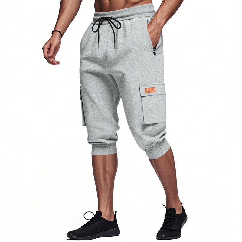 Pantalons cargo stylés pour hommes avec jambes courtes et poches pratiques Chic und Stil