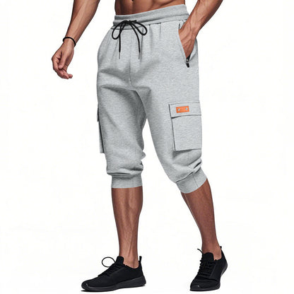 Pantalons cargo stylés pour hommes avec jambes courtes et poches pratiques Chic und Stil