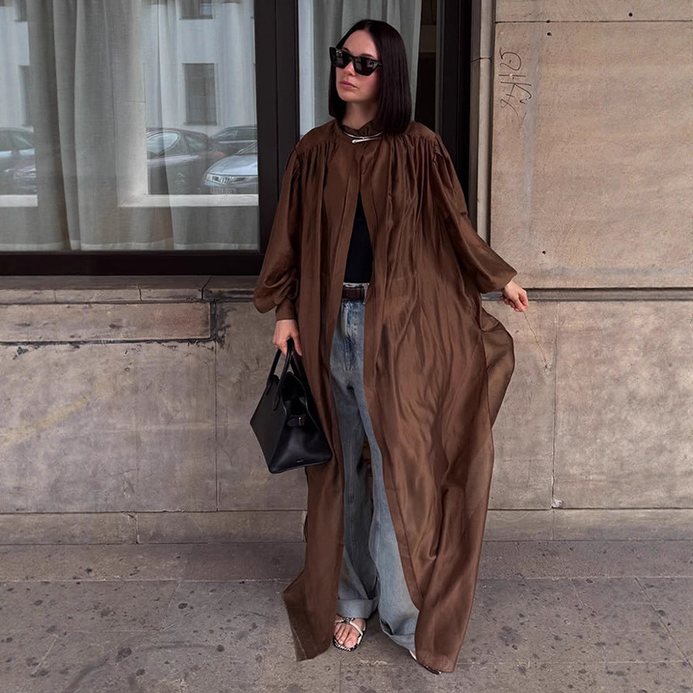 Dames élégante veste kimono en chiffon Chic und Stil