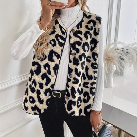 Veste réversible pour femmes avec imprimé animal Chic und Stil