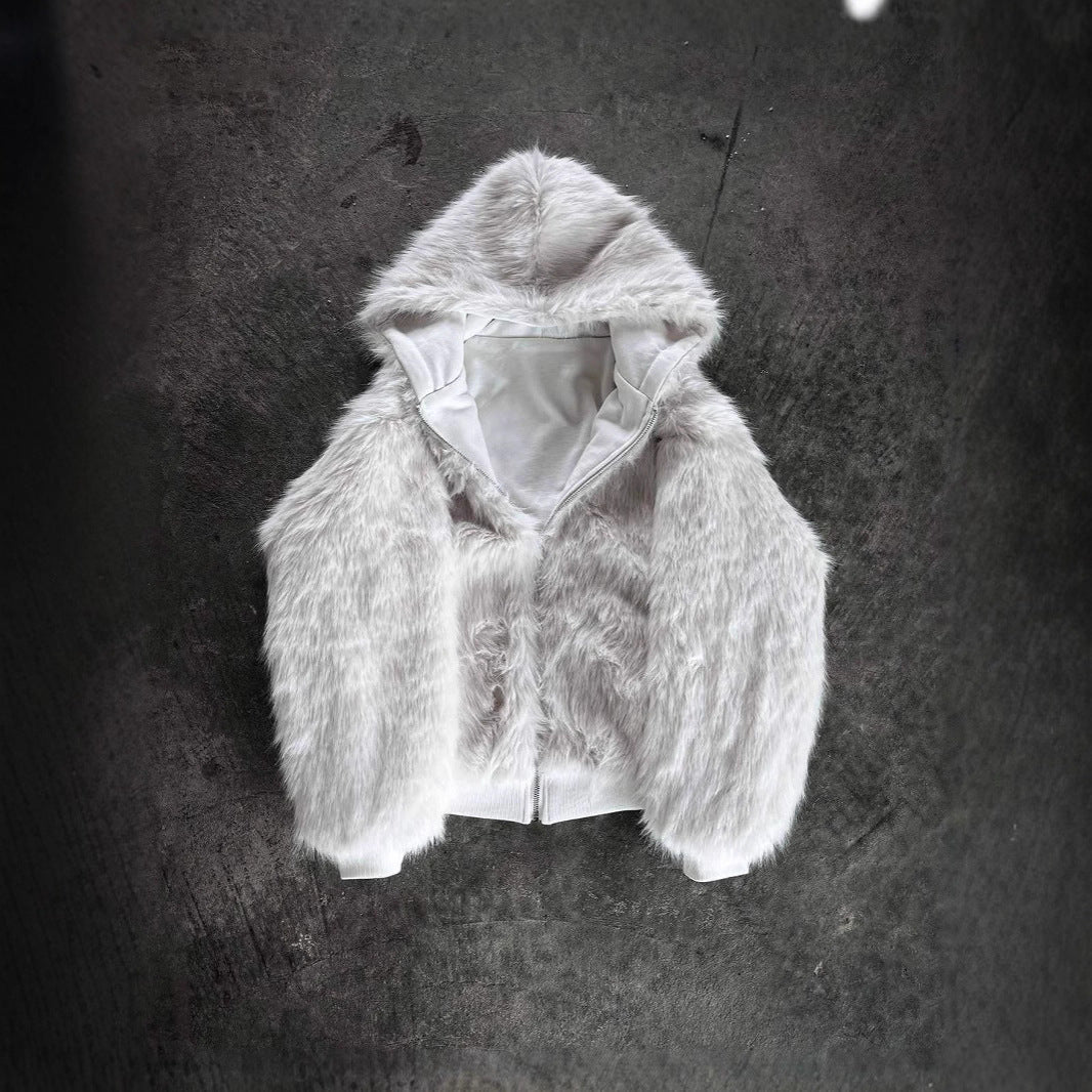 Dame veste à capuche avec doublure douce et coupe moderne Chic und Stil