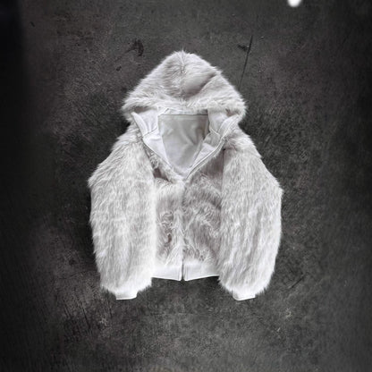 Dame veste à capuche avec doublure douce et coupe moderne Chic und Stil