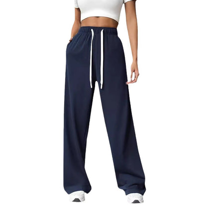 Wide lounge pants for women with adjustable drawstring Chic and Style