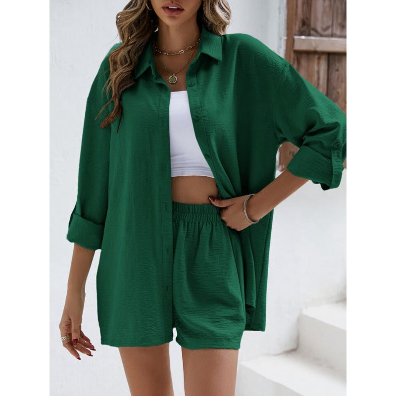 Chic and Style casual top and shorts set for women