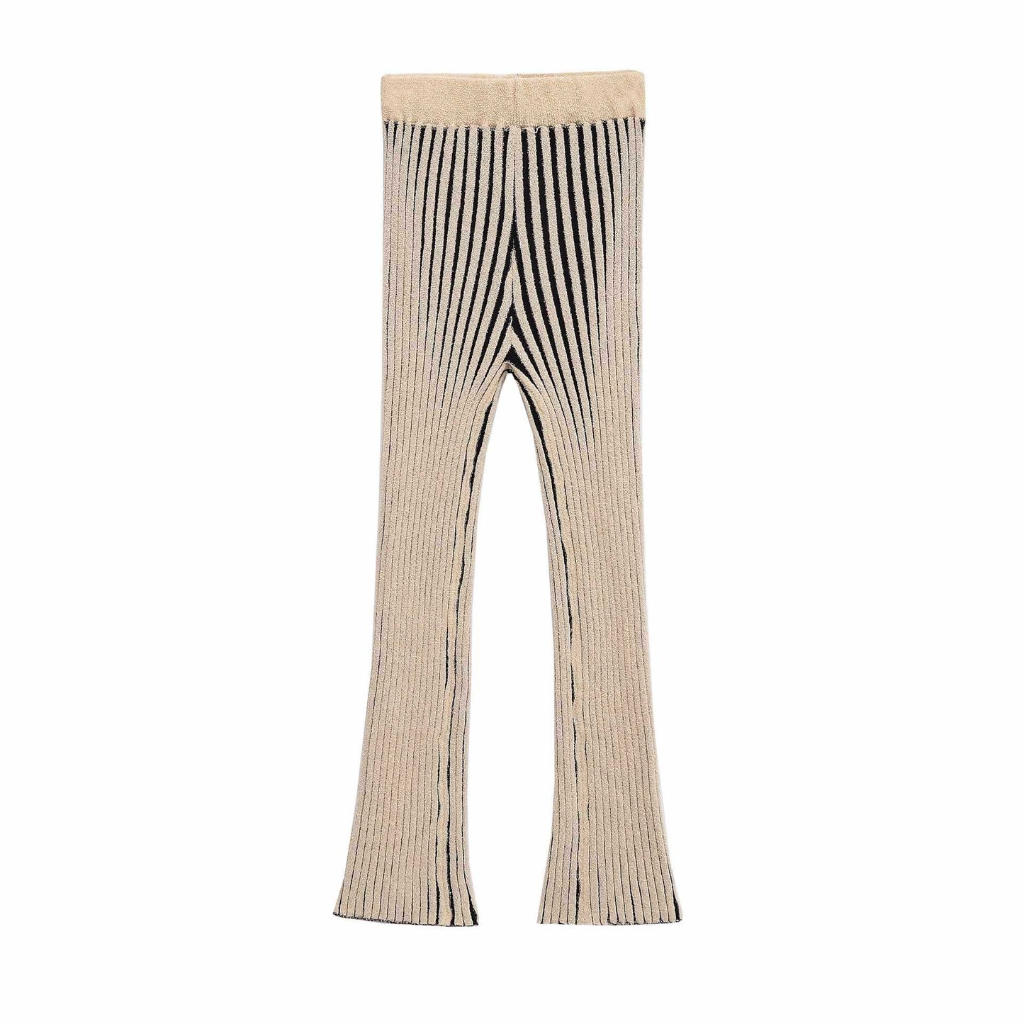 Chic and Style women's knit flared pants