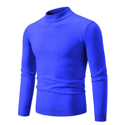 Pull élégant pour hommes avec col montant Chic und Stil