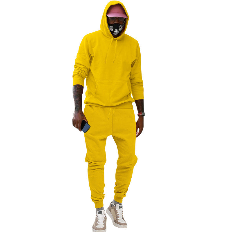 Chic und Stil Men's Casual Set with Hoodie and Jogging Pants