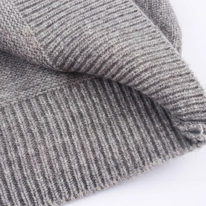 Dames pull-over en tricot douillet avec un élégant décolleté en V et une coupe décorative Chic und Stil
