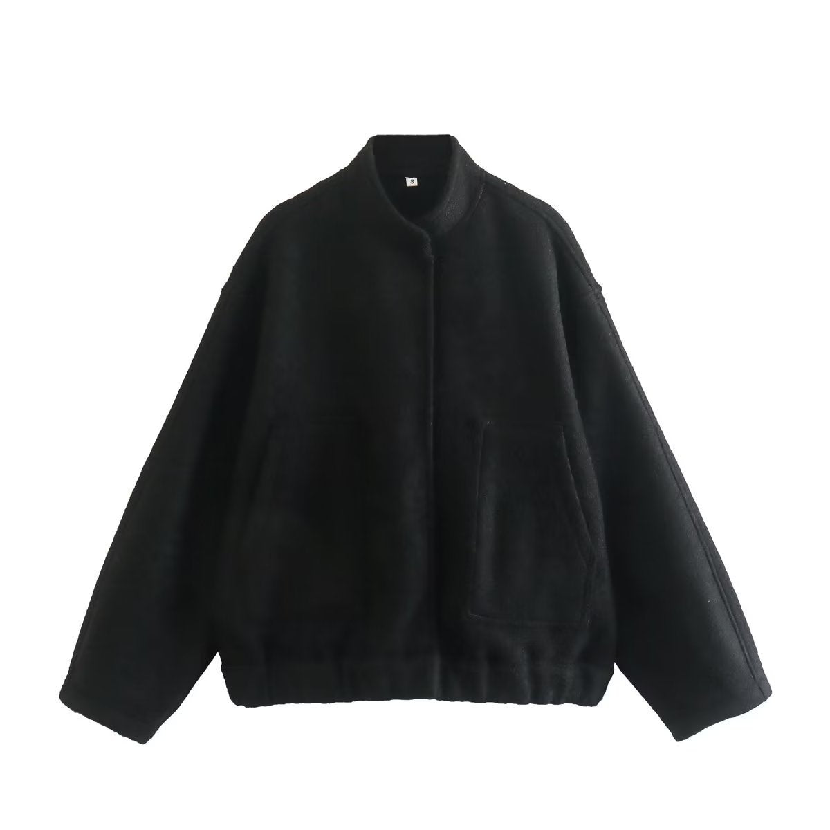 Ladies oversized casual jacket made of high-quality fabric Chic and Style