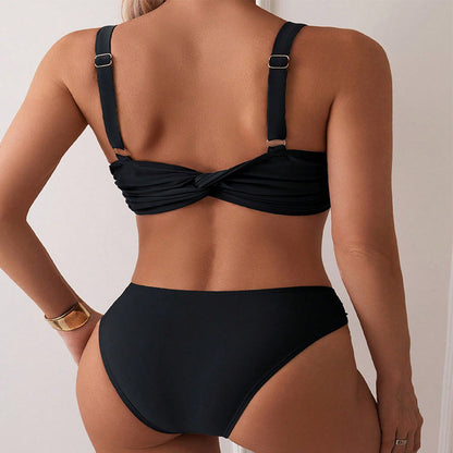 Dames Ensemble de bikini taille haute élégant Chic und Stil