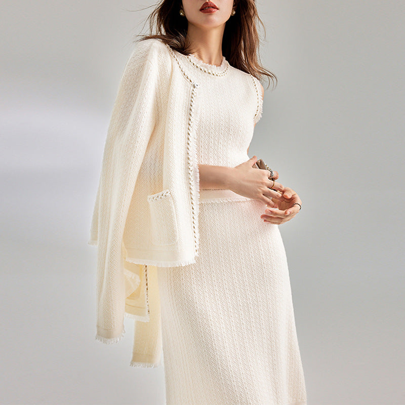 Veste Boléro Tricot Élégante Femme Chic und Stil