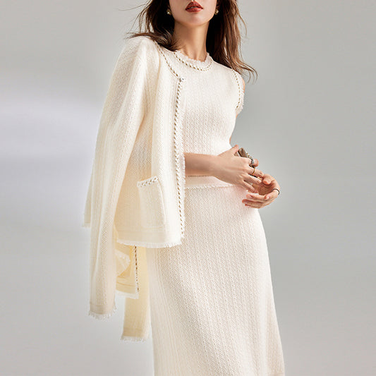 Veste Boléro Tricot Élégante Femme Chic und Stil