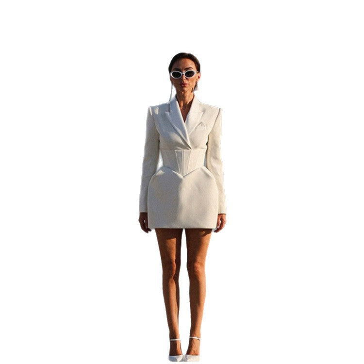 Blazer dress for women with a fitted cut and elegant silhouette Chic and Style