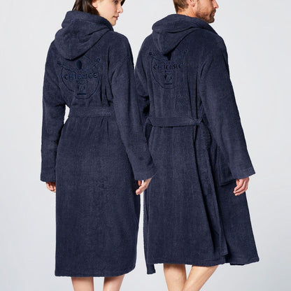 Comfortable women’s robe with hood and pockets Chic and Style