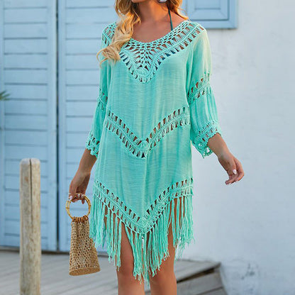 Robe boho frangée pour femmes Chic und Stil