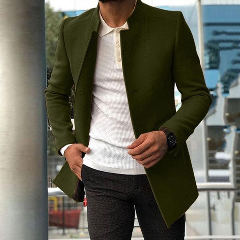 Blazer élégant pour homme avec une coupe moderne et des détails minimalistes Chic und Stil