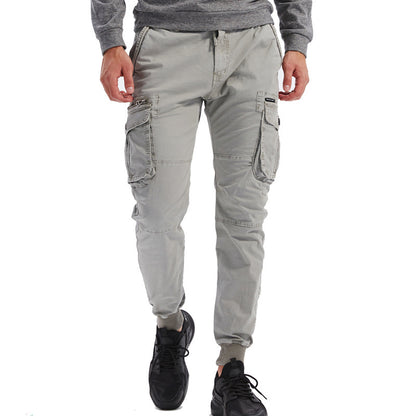 Men's cargo pants with practical pockets and elastic waistband Chic and Style