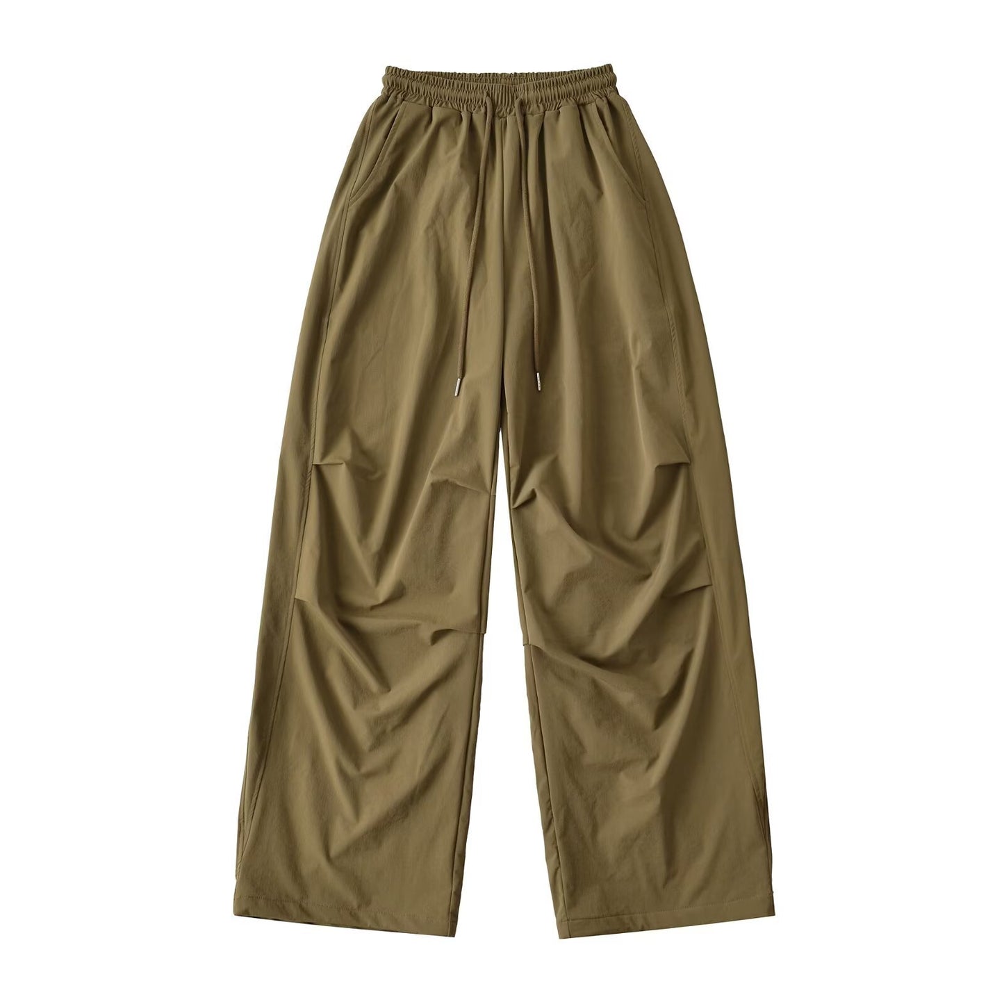 Loose casual pants for women with elastic waist and practical side pockets Chic and Style