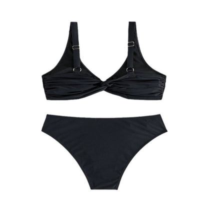 Dames Ensemble de bikini taille haute élégant Chic und Stil