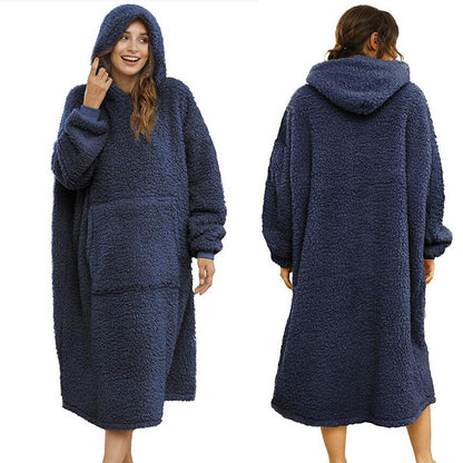 Men's cozy hooded bathrobe Chic and Style