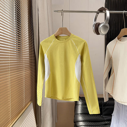 Chemise sportive à manches longues pour femmes avec système de ventilation innovant Chic & Stil