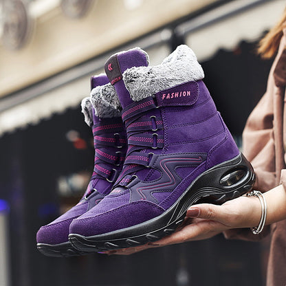 Bottes d'hiver pour femmes avec doublure douce et semelle antidérapante Chic und Stil