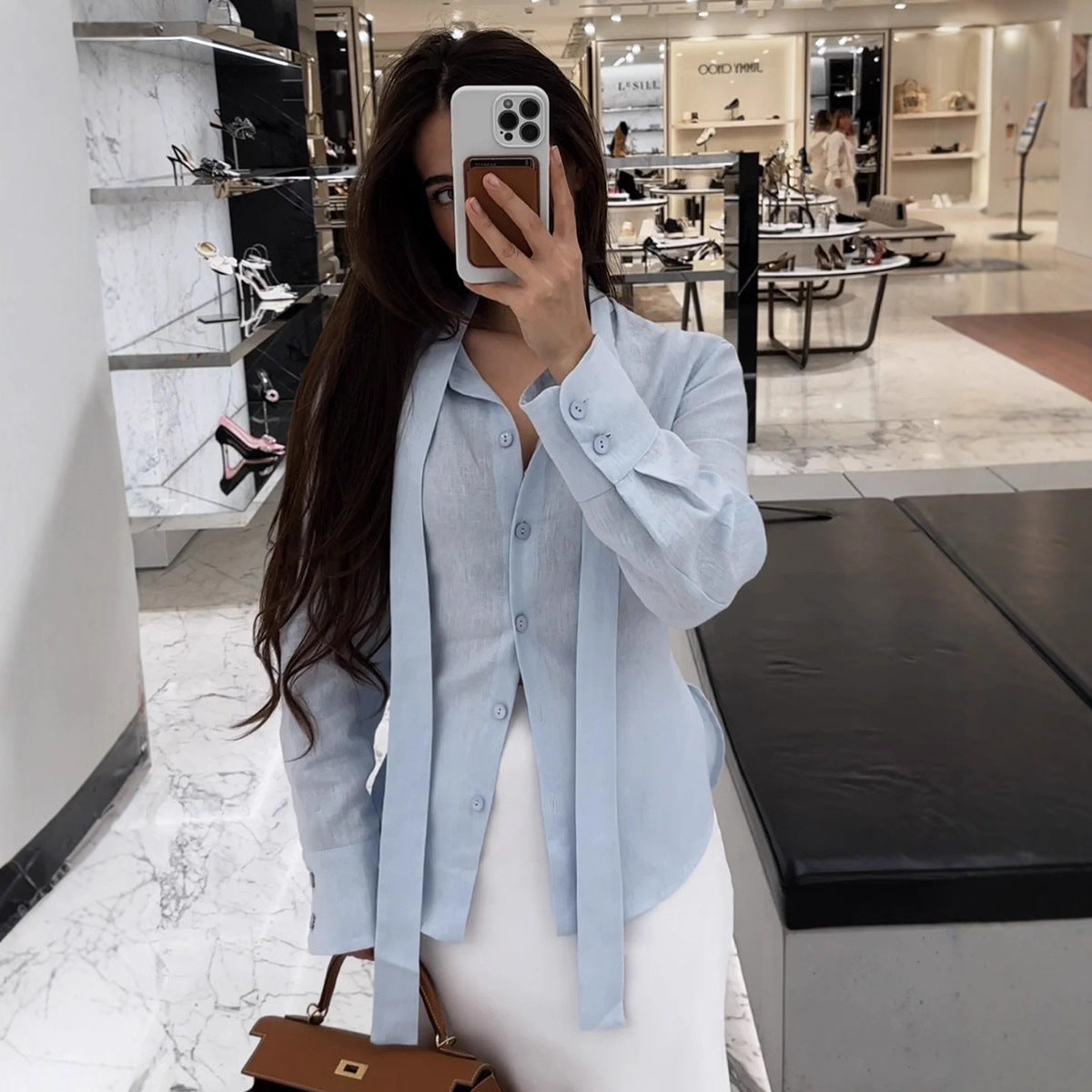 Dames élégante blouse Chic und Stil