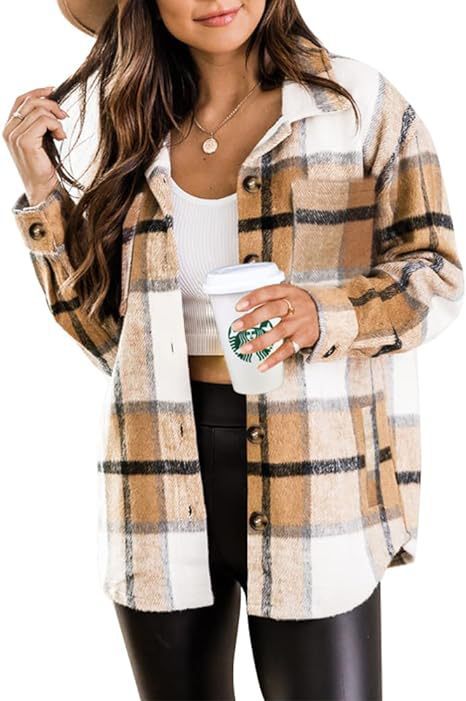Dames Flaneljacke Chic und Stil