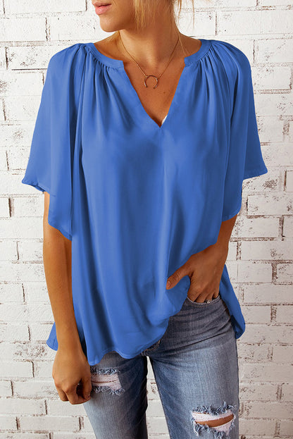 Blouse en Chiffon Élégante pour Femmes Chic und Stil