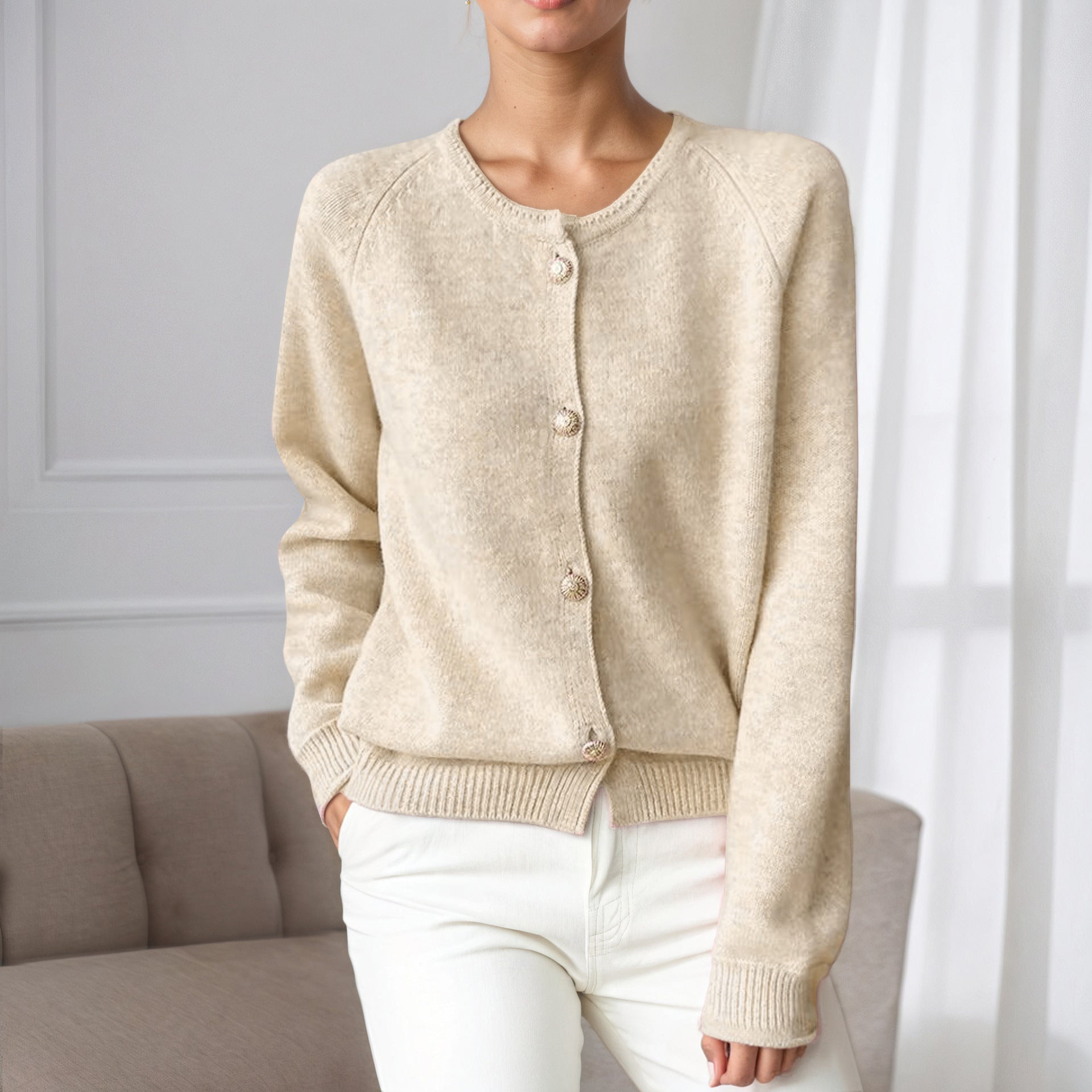 Beige / XL