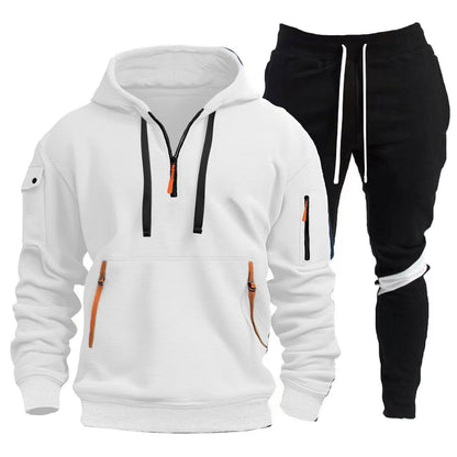 Men's Stylish and Chic Hoodie and Jogging Pants Set
